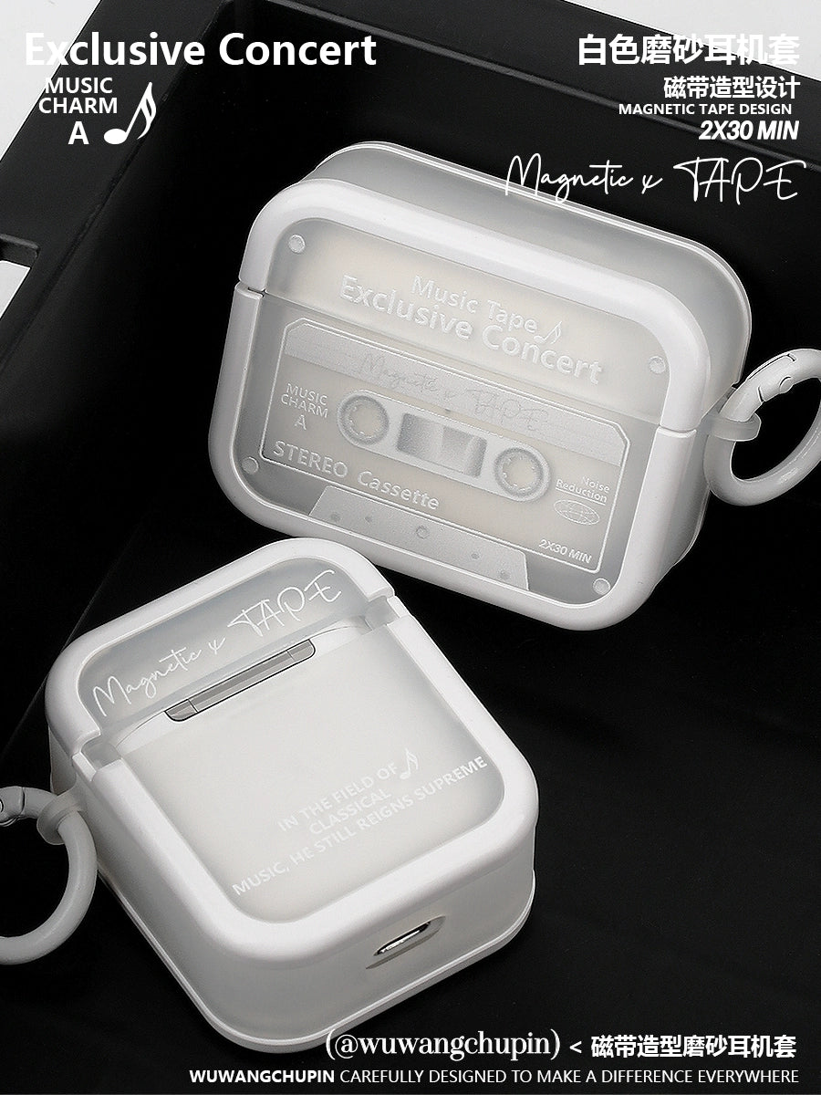 White Cassette Player