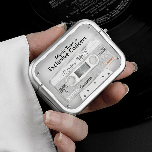 Silver Cassette Player
