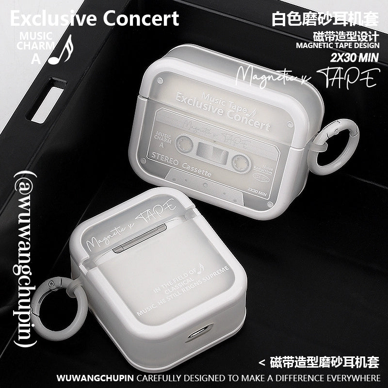 White Cassette Player