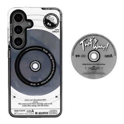 Silver CD Player