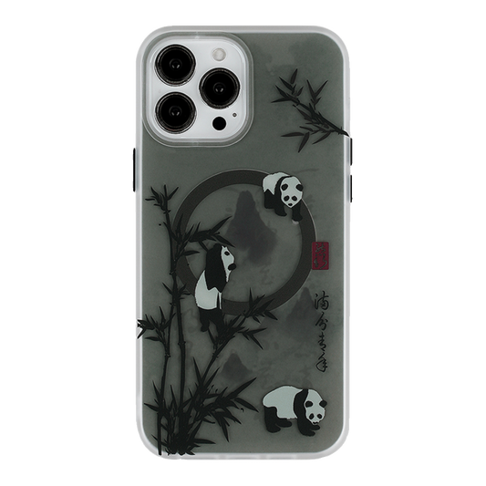 Pandas in the Bamboo Forest