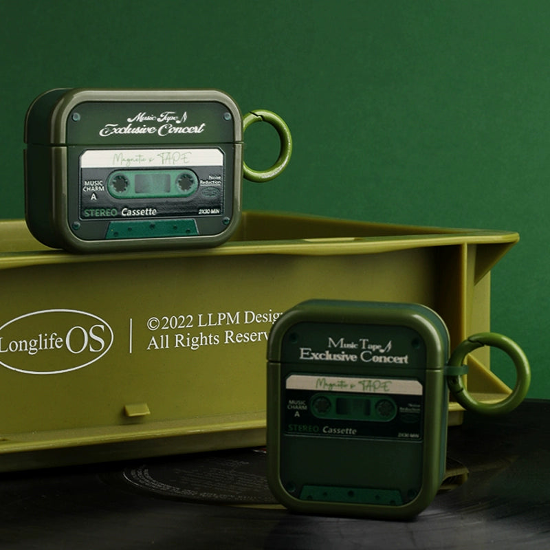 Green Cassette Player