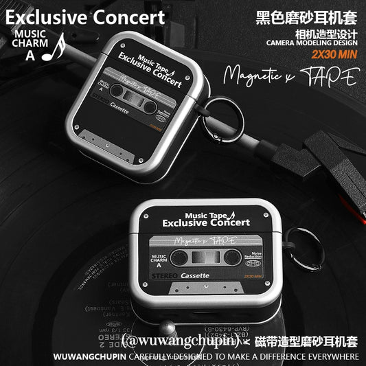 Black Cassette Player