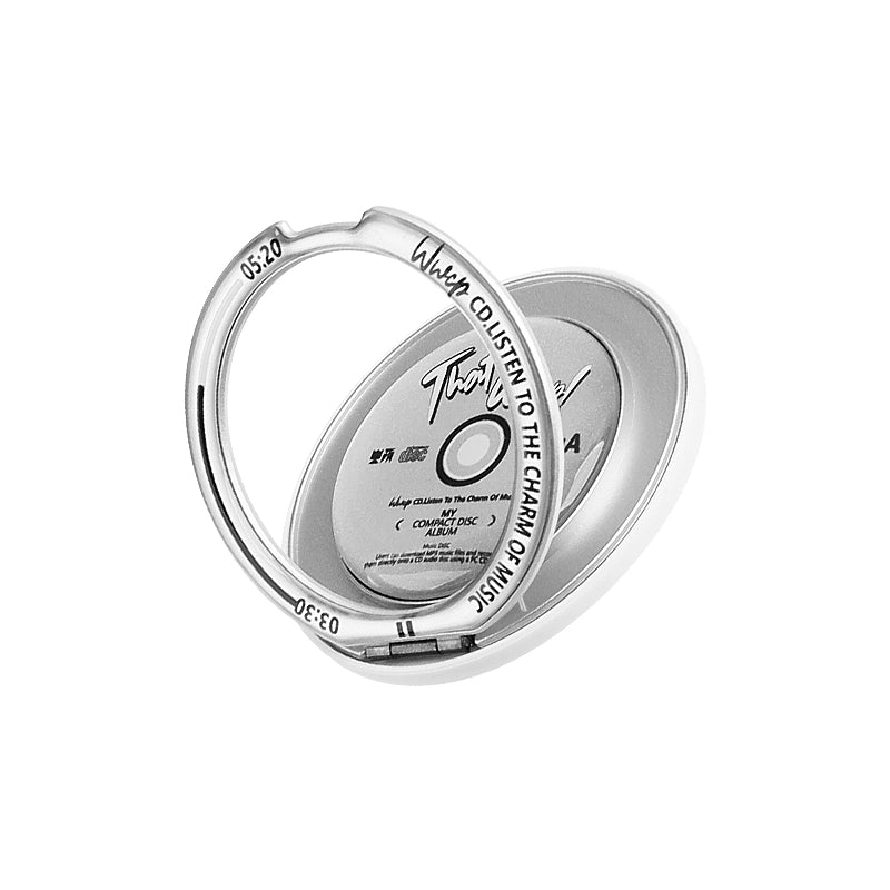 Silver CD Player