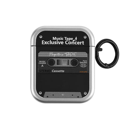 Black Cassette Player