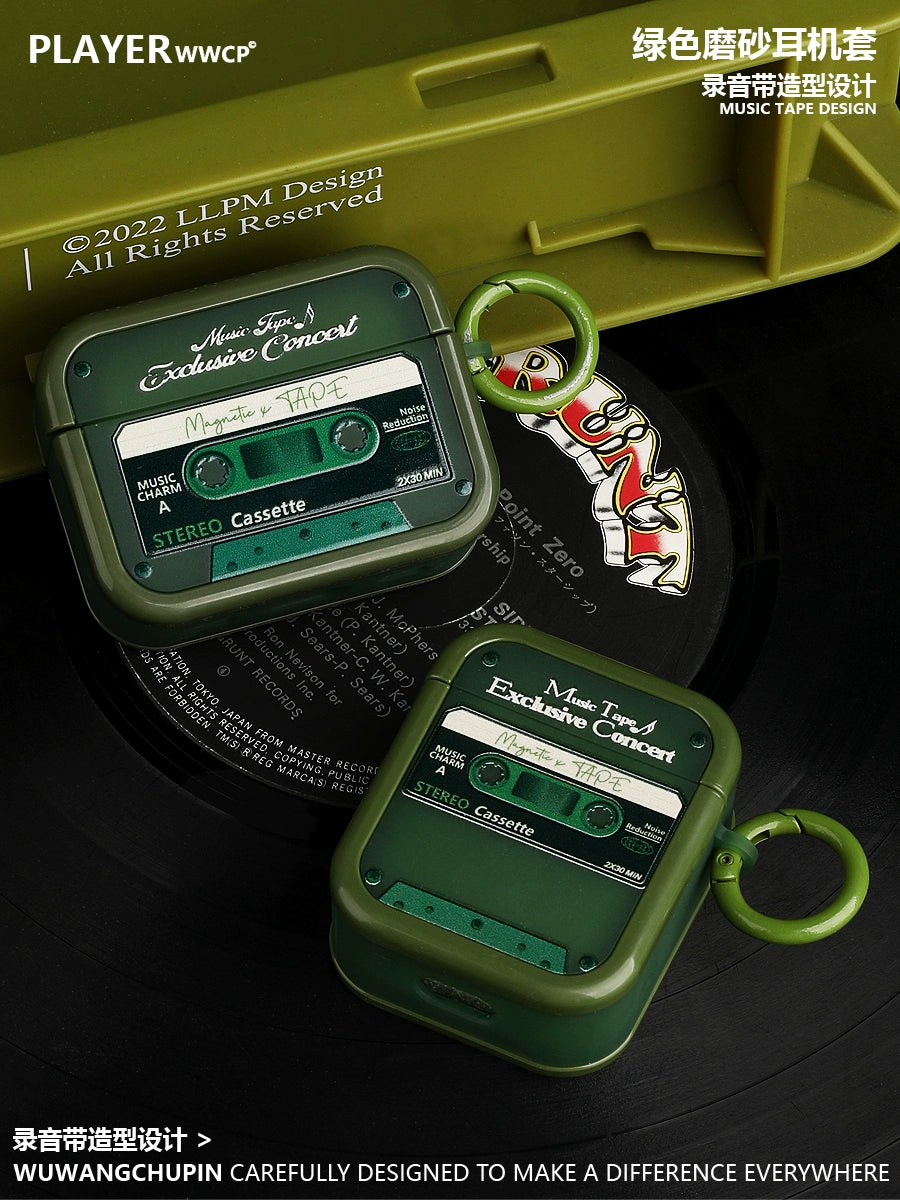 Green Cassette Player