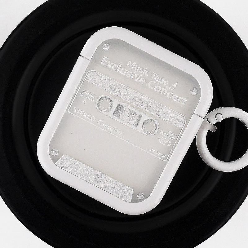 White Cassette Player