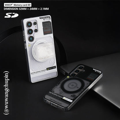 SD Memory Card - White