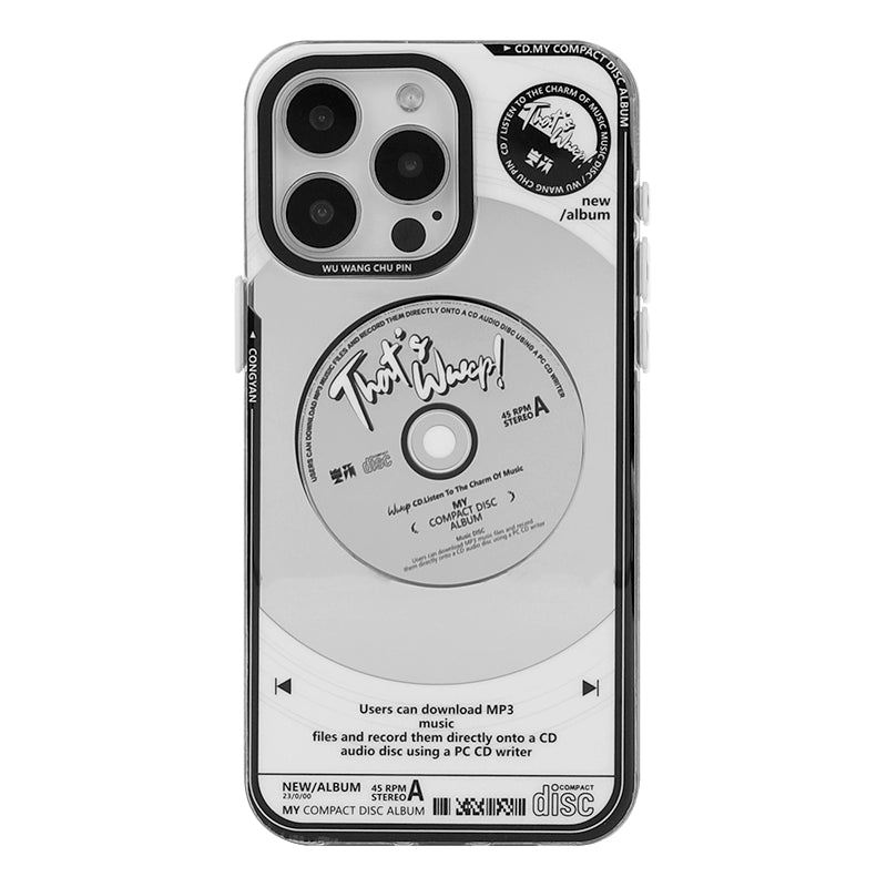 Silver CD Player