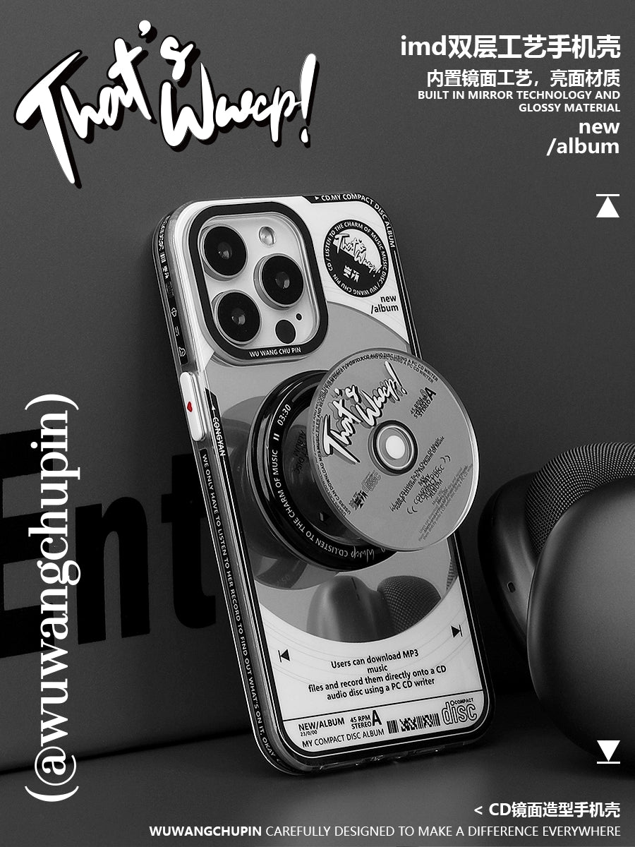 Silver CD Player