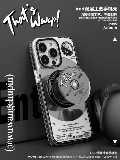 Silver CD Player