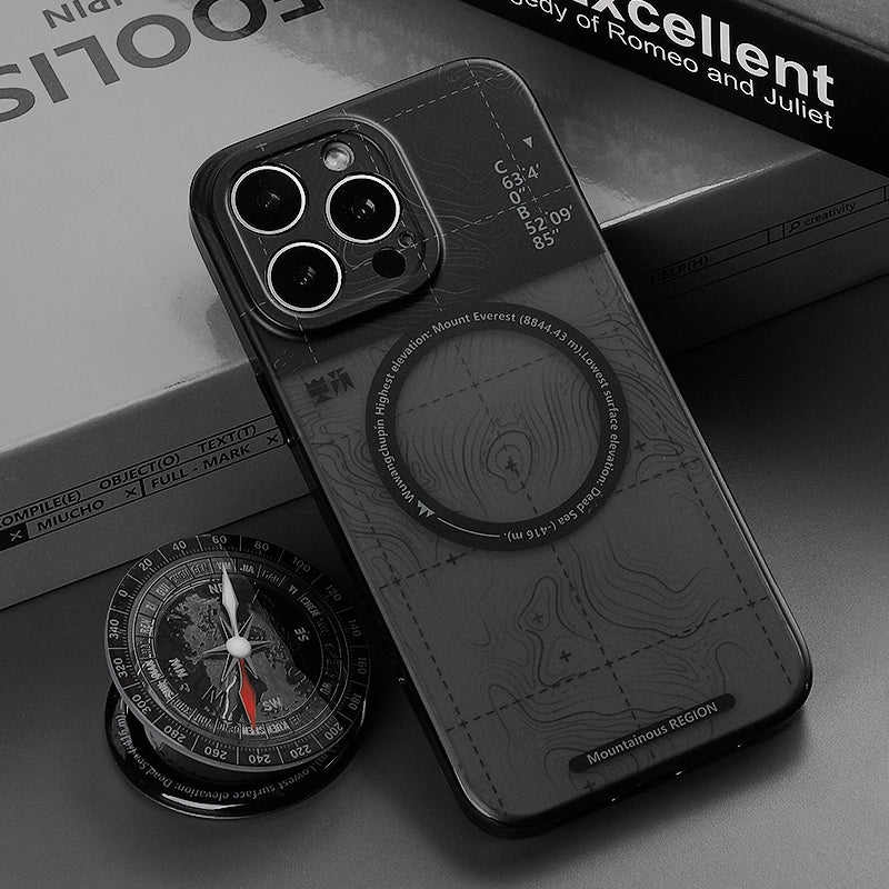 Map Coordinate Compass