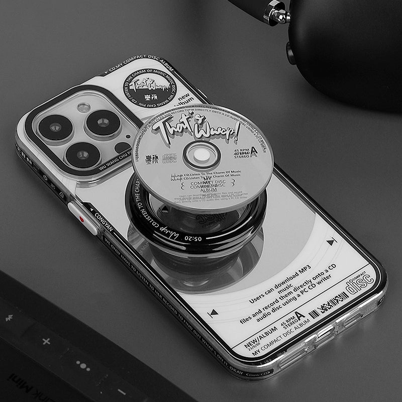 Silver CD Player