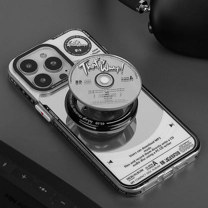 Silver CD Player