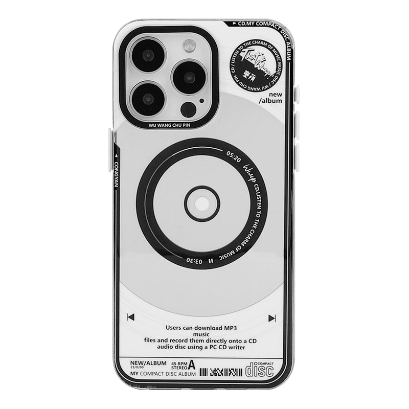 Silver CD Player