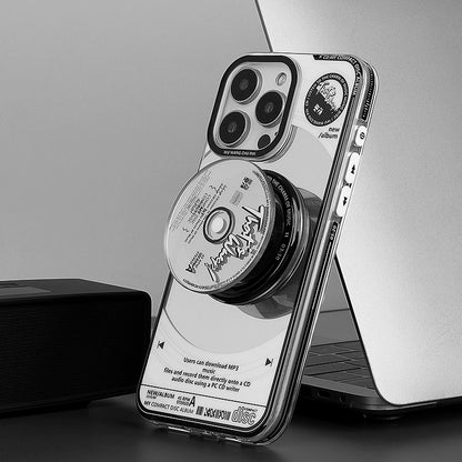 Silver CD Player
