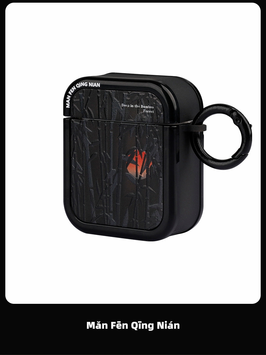 Sunset in Bamboo Forest