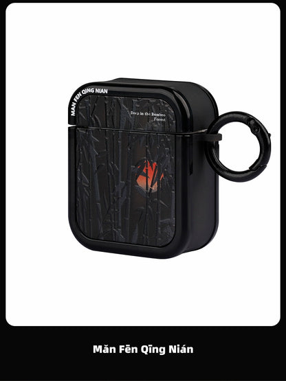 Sunset in Bamboo Forest