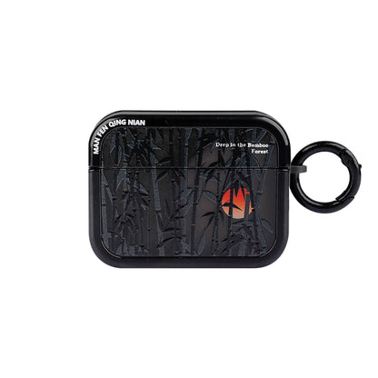 Sunset in Bamboo Forest