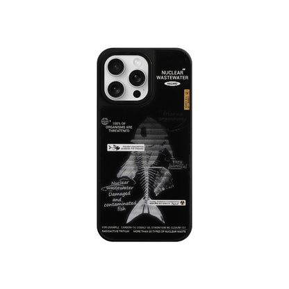 Black Fish Skeleton
