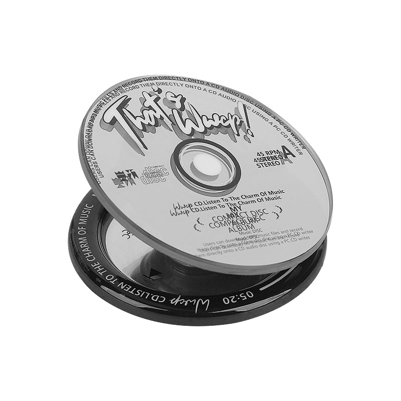 Silver CD Player