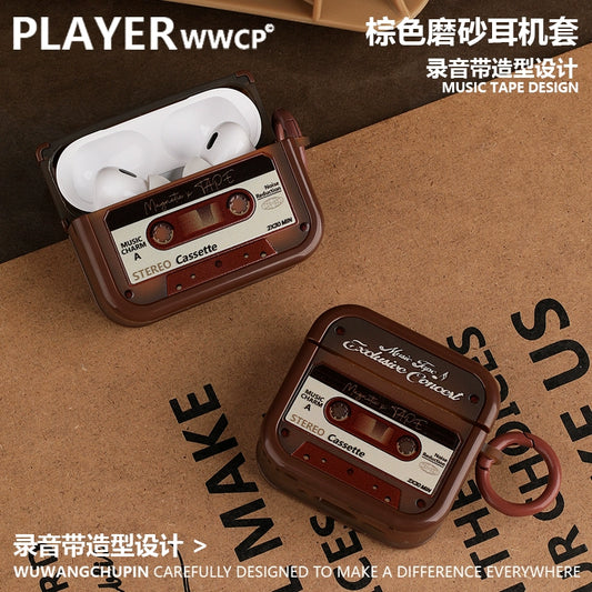 Brown Cassette Player