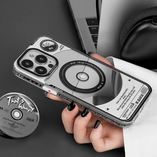 Silver CD Player