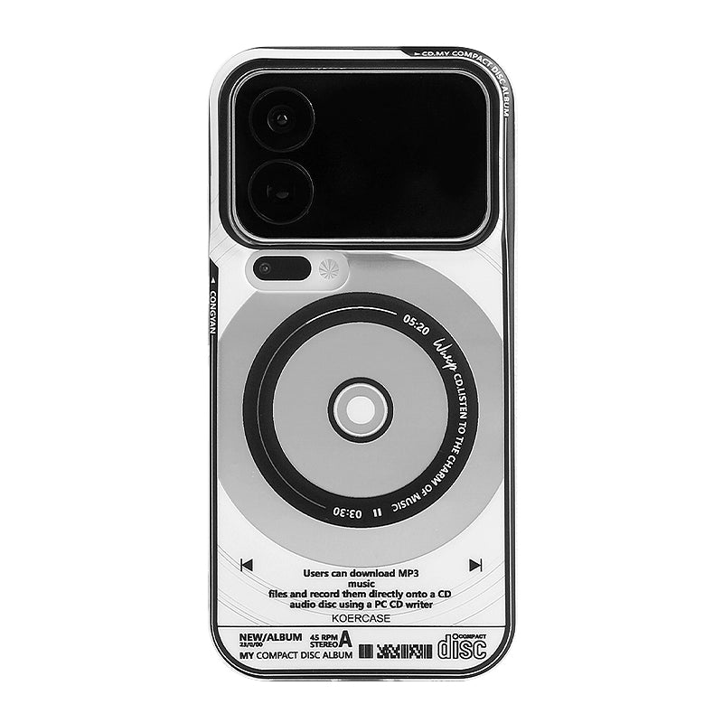 Silver CD Player