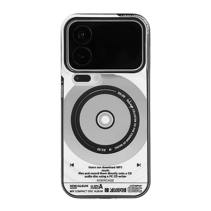 Silver CD Player