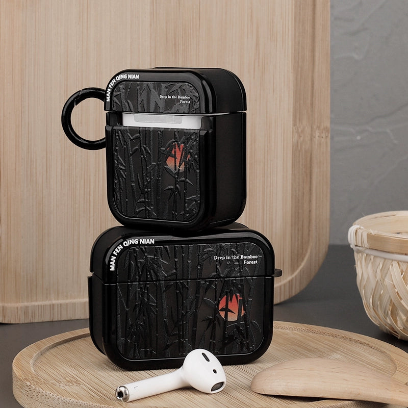 Sunset in Bamboo Forest