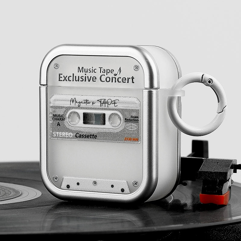 Silver Cassette Player