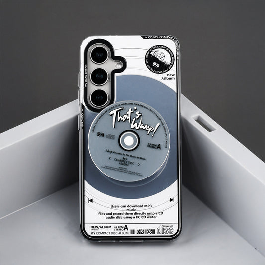 Silver CD Player