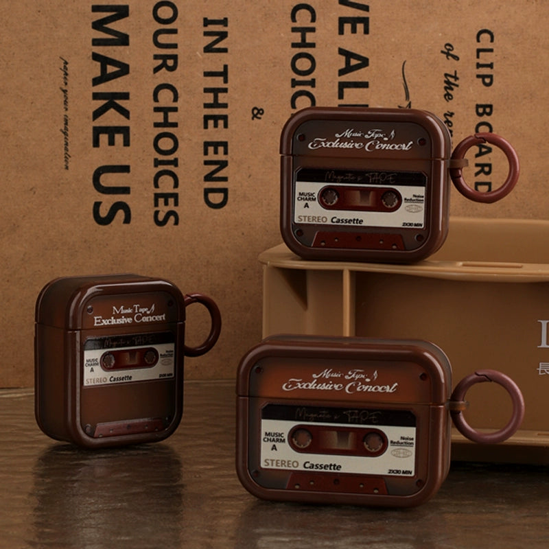 Brown Cassette Player