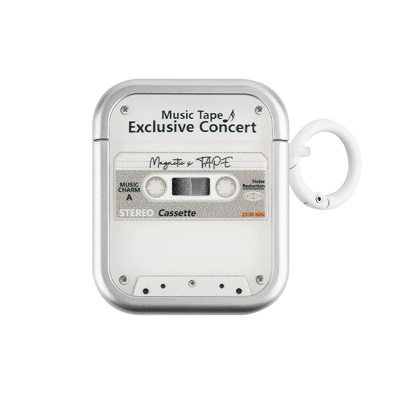 Silver Cassette Player